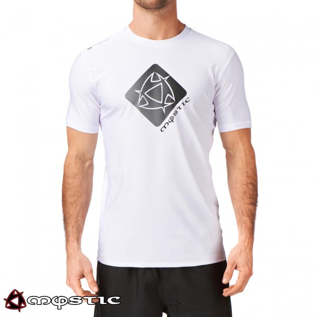 Mystic Mens Mystic Star Short Sleeve T-Shirt - White