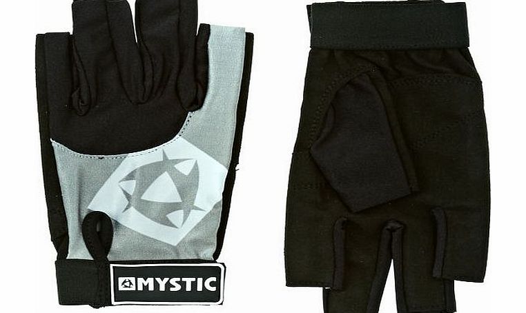 Mystic Rash Short Finger Gloves - Black
