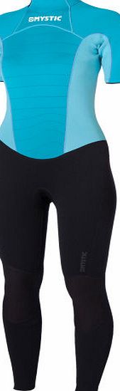 Mystic Womens Star 3/2mm Back Zip Short Sleeve