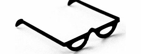 MyTinyWorld Dolls House Miniature Pair of Half Moon Reading Glasses