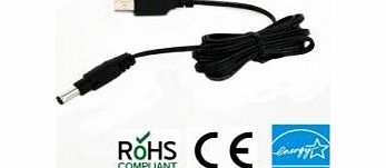 MyVolts 5V USB power cable for Goodmans GDB20TTS Set top box