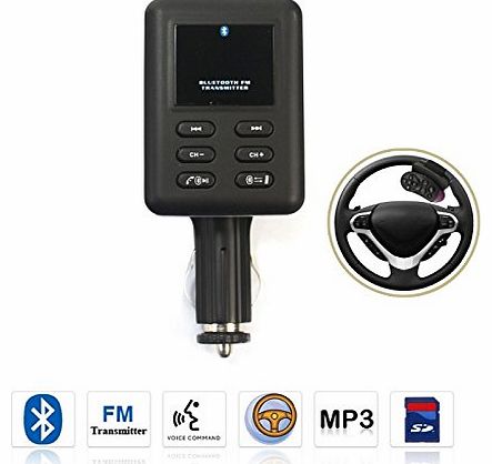 Mzazmi Great Value Car Mp3 Players Bluetooth Hands-free Car Kit FM Transmitter 28B
