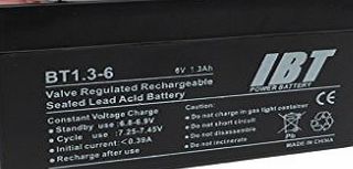 N/A 6V Rechargable Back-Up Battery for Intruder Alarms