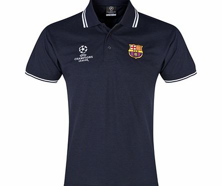 n/a Barcelona UEFA Champions League Tipped Polo