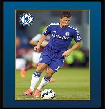 n/a Chelsea 2014/15 Hazard Framed Print - 8 x 6 Inch