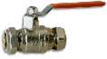 n/a Compression Plated Ball Valve 15mm