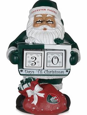 n/a Leicester Tigers Santa 10inch Countdown Calendar