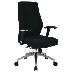 London exec operator office chair black