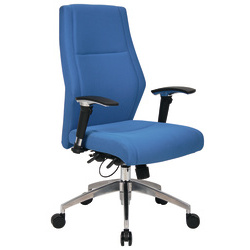 n/a London exec operator office chair blue