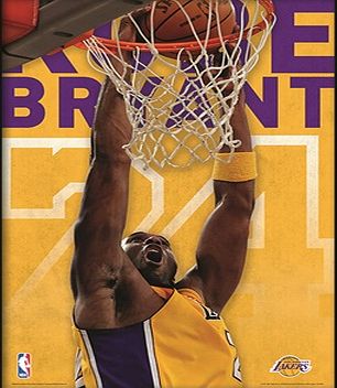 n/a Los Angeles Lakers 30x40cm Framed Print - Kobe