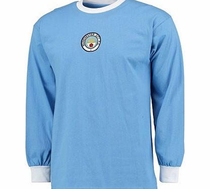 n/a Manchester City 1972 Long Sleeve Home Shirt