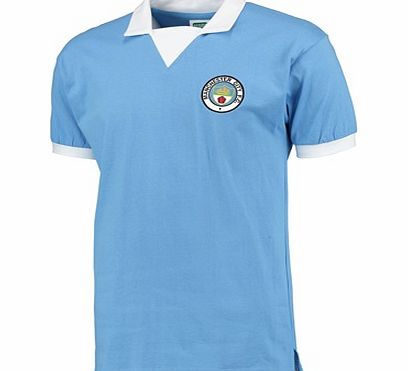 n/a Manchester City 1976 S/S Retro Home Shirt