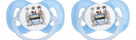 n/a Manchester City 2 Pack of Soothers 3579-005