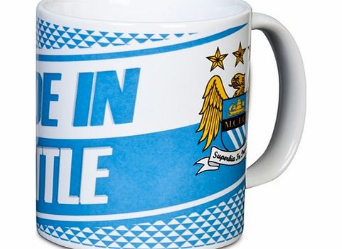 n/a Manchester City AW13 11oz Slogan Mug