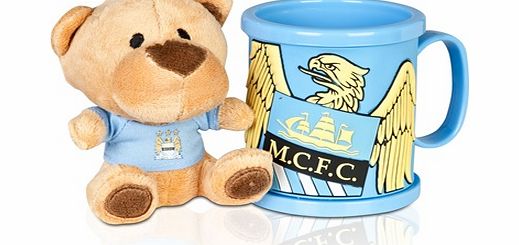 n/a Manchester City Bear and Mug Set MGB04EPSETMAN