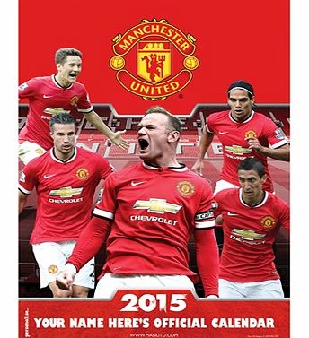 n/a Manchester United 2015 Personalised Calendar