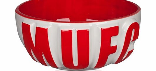 n/a Manchester United 3D Cereal Bowl BWLEPINLMNU