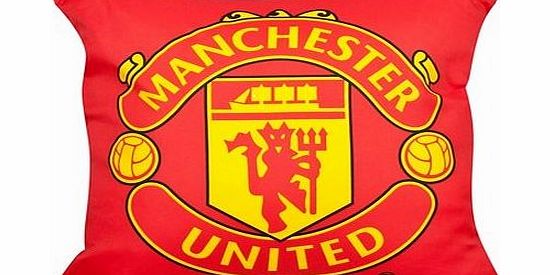 Manchester United Crest Cushion pwcshepcrsmnukb