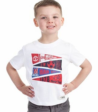 n/a Manchester United Flag Logo Graphic T-Shirt -