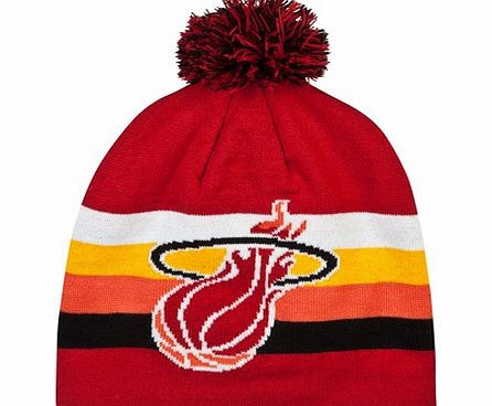 n/a Miami Heat Boost Team Long Bobble Hat