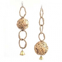 Naturals Banana Leaf Swing Ball 33 X 8 cm