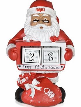 n/a Nottingham Forest Santa 10inch Countdown
