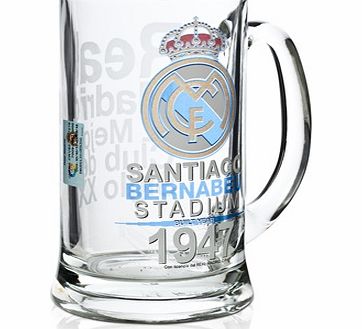 n/a Real Madrid 1947 Glass Pint Tankard RM-7009-1