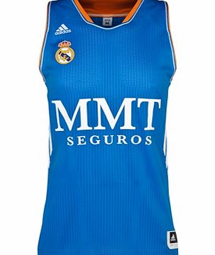 Real Madrid Away Basketball Jersey 2013/14 D80313