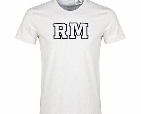 n/a Real Madrid Graphic T-Shirt White M36395