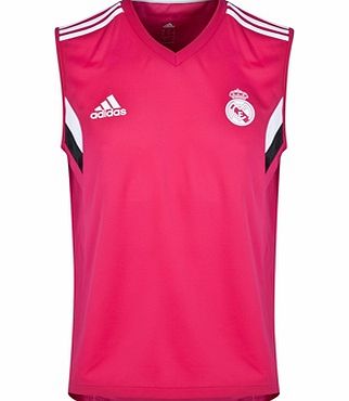 n/a Real Madrid Sleeveless Training Jersey Pink F84303