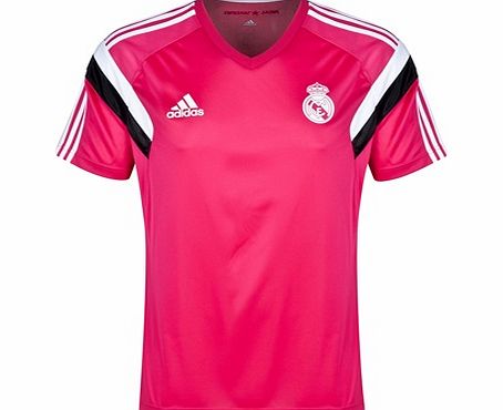 n/a Real Madrid Training Jersey Pink F84297