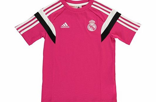 n/a Real Madrid Training T-Shirt - Kids Pink F84287