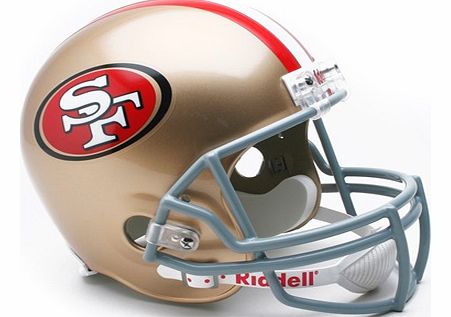 n/a San Francisco 49ers Deluxe Replica Helmet 30533