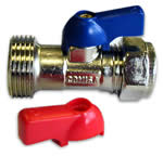 Straight 15mm x 3/4 BSP with Check Valve