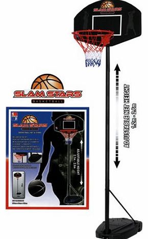 N/A Toyrific Slam Stars Basketball Hoop and Stand Sport Leisure Equipment 5031470061937