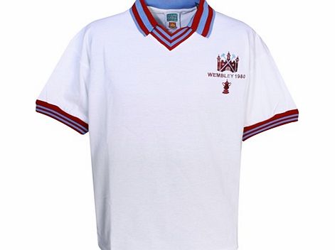 West Ham Utd 1980 FA Cup Final Shirt - White