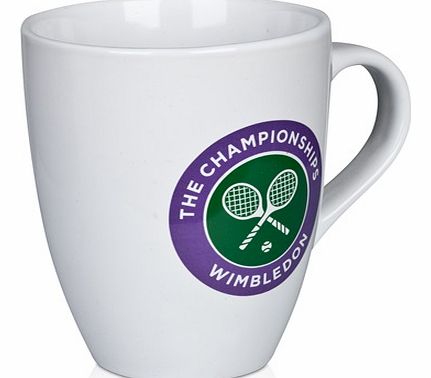 n/a Wimbledon Crossed Rackets Logo Mug WIM015