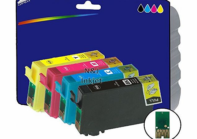 1 Set of High Capacity Compatible (non-original) Ink Cartridges for Epson Expression Home XP-212, XP-215, XP-225, XP-312, XP-315, XP-322, XP-325, XP-412, XP-415, XP-422, XP-425