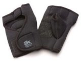 Black Weight Training Gloves