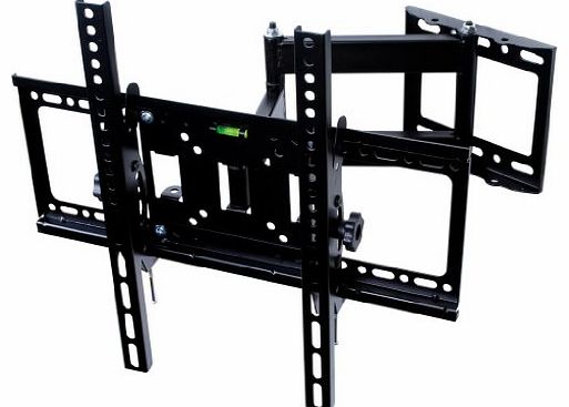 Full Motion Tilt Swivel Wall Mount Bracket For 32`` - 50`` LCD LED Plasma TV