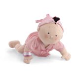 Rosy Cheeks Brunette Soft Baby Girl Doll