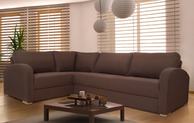 Nabru Arc Corner Sofa - Optional Double Sofa Bed