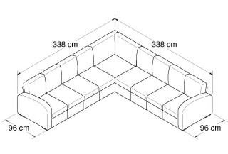 Nabru Build Your Own Corner Sofa