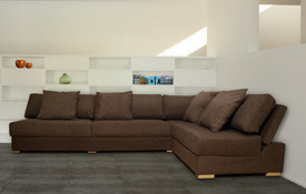 Xan Large Armless Corner Sofa - Next Day Dispatch