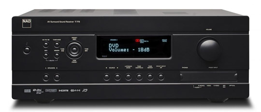 NAD T 775 HD2 A/V Surround Sound Receiver T775