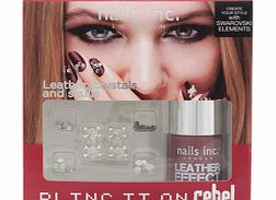 nails inc. Bling It On Rebel Set