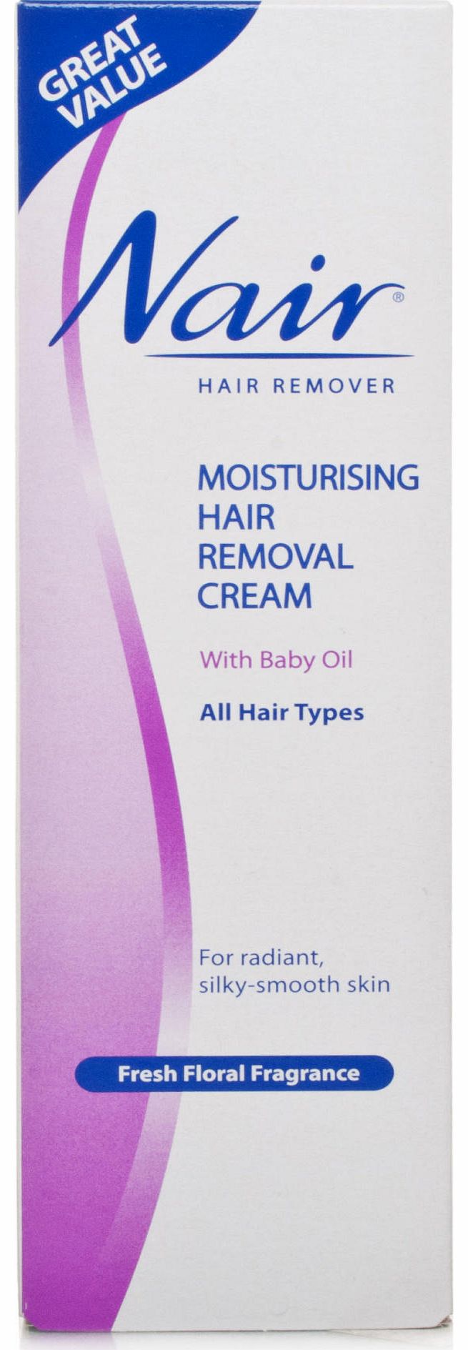 Nair Moisturising Hair Removal Cream with Baby Oil