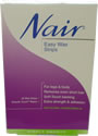 NEW Nair Easy Wax Strips