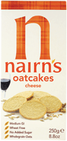 Nairns Oatcakes Cheese 200g Box