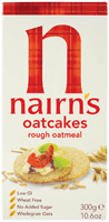 Nairns Oatcakes Rough Oatmeal 300g Box
